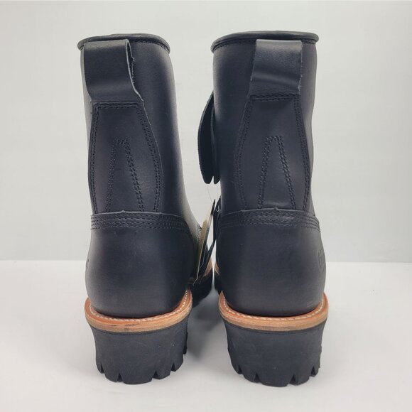 Chippewa Paladin Women's Black Leather Logger Boots 73050 US Size 8.5W NWT - Picture 4 of 11